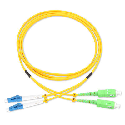 SC / UPC Single Mode Simplex 3.0mm Fiber Optic Patch Cord