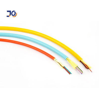GJFJV كابل الألياف الضوئية الداخلي FTTH Simplex Duplex LSZH Tight Buffer شبكة الاتصالات ومركز البيانات