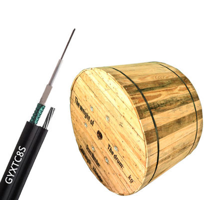 ISO 9001 Mini GYXTC8S Fig 8 كابل الألياف البصرية ذاتي الدعم