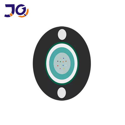 12Core خارجي 6.0 مم GYFXTY كابل الألياف البصرية المسطح