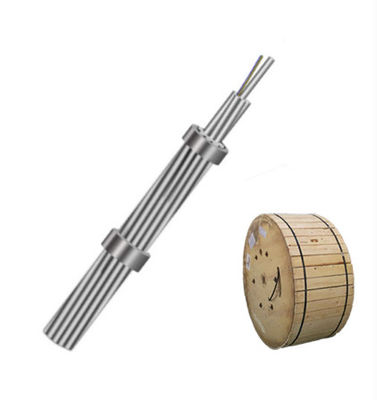 24 36 48 96144 كور G655C G652D OPGW كابل الألياف البصرية