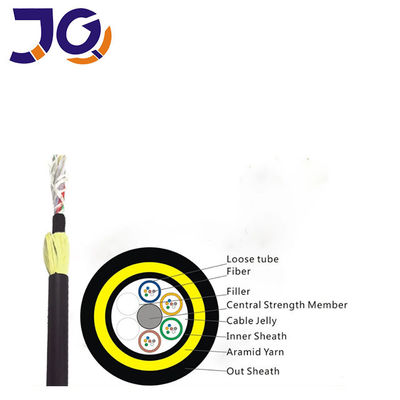 جودة جيدة سعر المصنع 24Core 48Core SM G652D كابل ألياف ضوئية ADSS