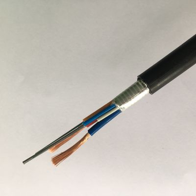 14AWG 4 الأسلاك النحاسية كابل الألياف البصرية المركب الهجين