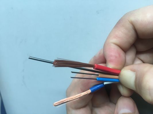 14AWG 4 الأسلاك النحاسية كابل الألياف البصرية المركب الهجين