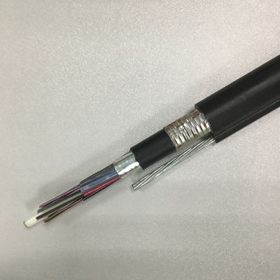 سترة مدرعة مزدوجة الشكل 8 كابل الألياف البصرية GYTC8A53