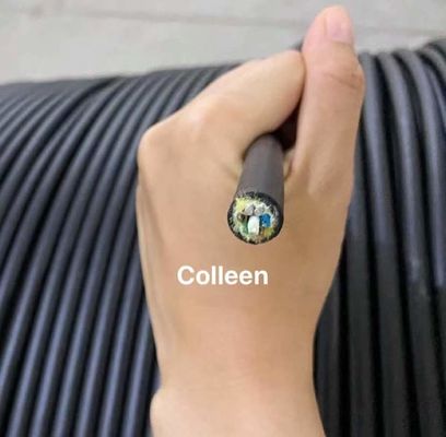 كابل الألياف الضوئية ADSS 80m 100m 120m Span