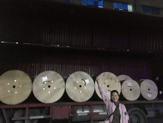 36 الأساسية في الهواء الطلق الألياف البصرية كابل تقطعت بهم السبل فضفاض أنبوب الشريط الصلب المدرعة GYTA