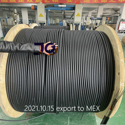 GYTS 144 النوى كابل الألياف البصرية Microduct المدرع