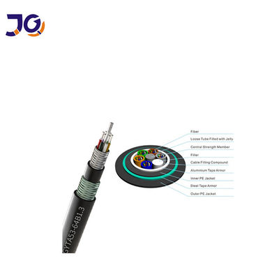 مكافحة القوارض الزجاج الغزل كابل الألياف البصرية تحت الأرض واحد