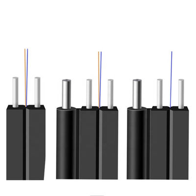 4 كور وضع واحد G657A FTTH إسقاط الألياف كابل GJYXCH