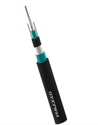 G652D وسط فضفاض أنبوب مونومودو الاتصالات كابل الألياف 12 النوى