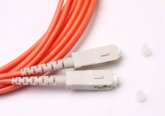 التخصيص FTTH Duplex OM3 Multimode 3.0mm الألياف البصرية التصحيح الحبل