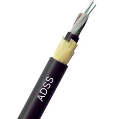 دعم ذاتي 96 كور كابل الألياف البصرية ADSS مع سترة PE