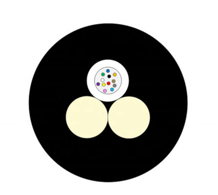 12 الأساسية دعم ذاتي FRP تقوية كابل ASU De Fibra Optica 120M Span