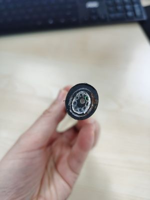 196 نواة وضع فردي G652d غمد مزدوج كابل الألياف البصرية تحت الأرض