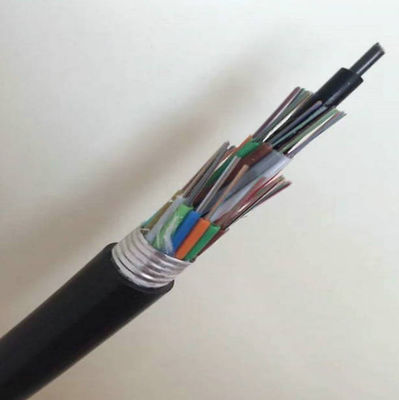 G657A GYTS Steel Tape Layer Armored Outdoor Fiber Optic Cable 24 Core