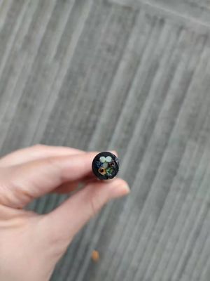 48 Core Single Mode GYFTY Fiber Optic Cable أسود اللون