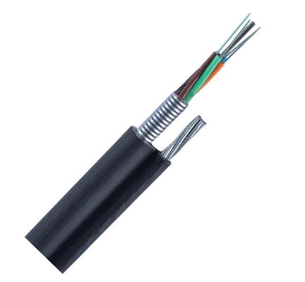 GYTC8S Aerial Gure 8 Armored 6 Core Armored Fiber Optic Cable Multimode