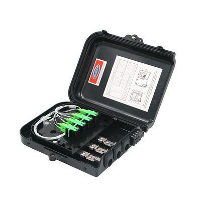FDB 8 Port ABS PC Fiber Optic Distribution Box Terminal Plc Splitter Box IP65