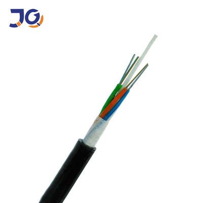 في الخارج وضع واحد قناة G652D عضو قوة FRP 12 24 48 96 كابل الألياف الضوئية الألياف الضوئية GYFTY
