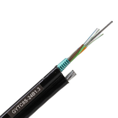 كابل الألياف البصرية ذو الشكل الهوائي 8 GYTC8S بطول 1 كم 72/96 نواة