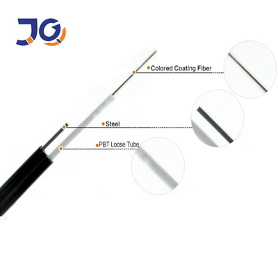 غير المدرعة Fig8 GYXTC8Y كابلات الألياف الضوئية الهوائية المركزية الفضفاضة