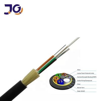 كابل ADSS من ألياف الأراميد بطول 120 مترًا G652D 48 كور